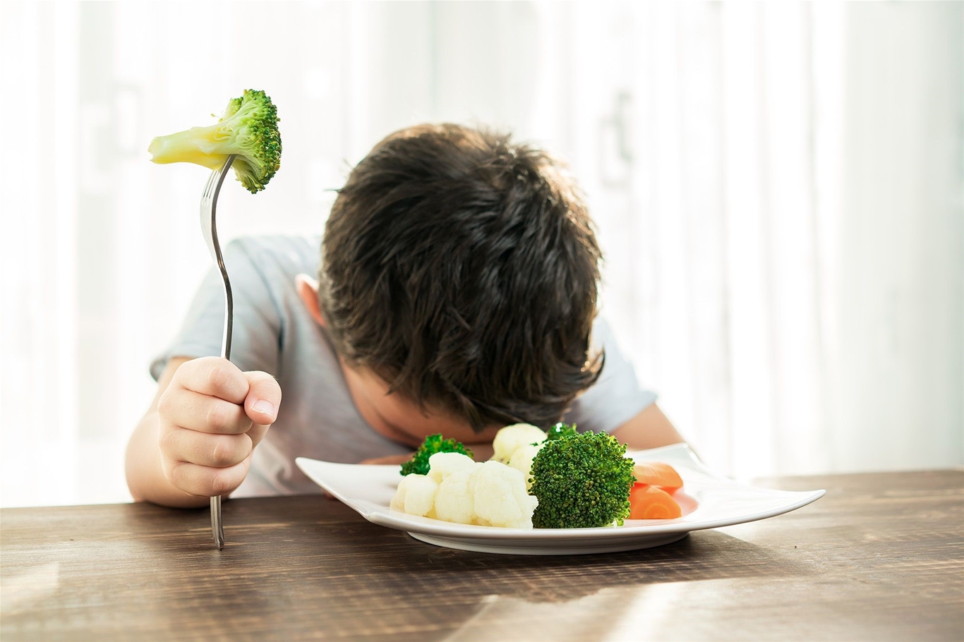Lười ăn rau là “bệnh” chung ở trẻ em