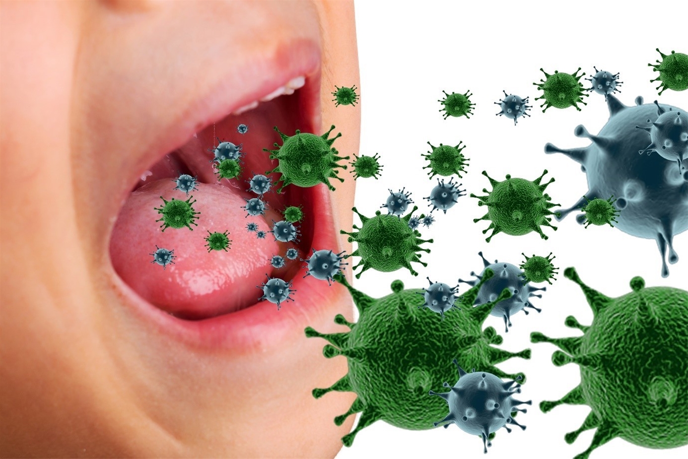 Có rất nhiều nguyên nhân khiến trẻ bị viêm mũi họng cấp