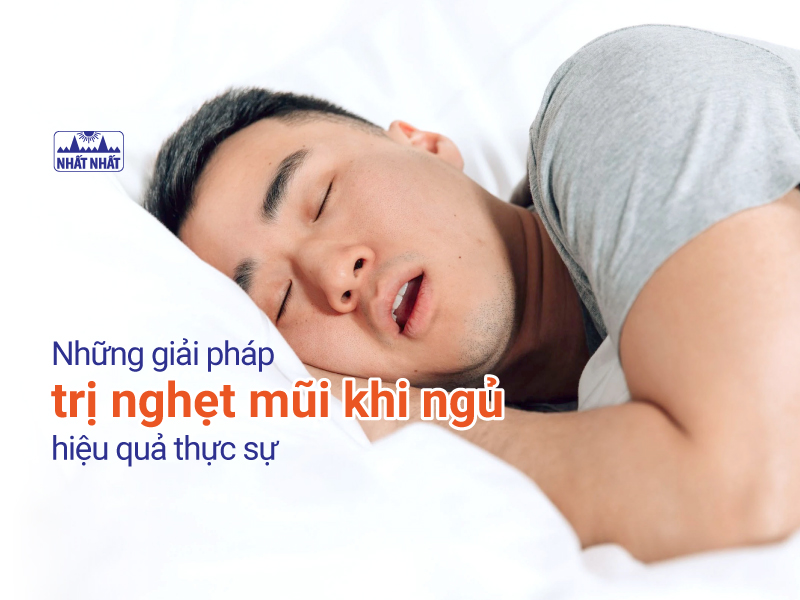 Nghẹt mũi khi ngủ