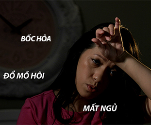 Suy giảm nội tiết tố nữ, tiền mãn kinh, làm gì để hết BỐC HỎA, KHÔ ÂM ĐẠO, KHÓ NGỦ, DA TÓC KHÔ RỤNG