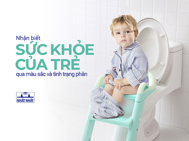 Nhận biết sức khỏe của trẻ qua màu sắc và tình trạng phân