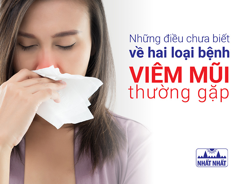 Những điều chưa biết về hai loại bệnh viêm mũi thường gặp