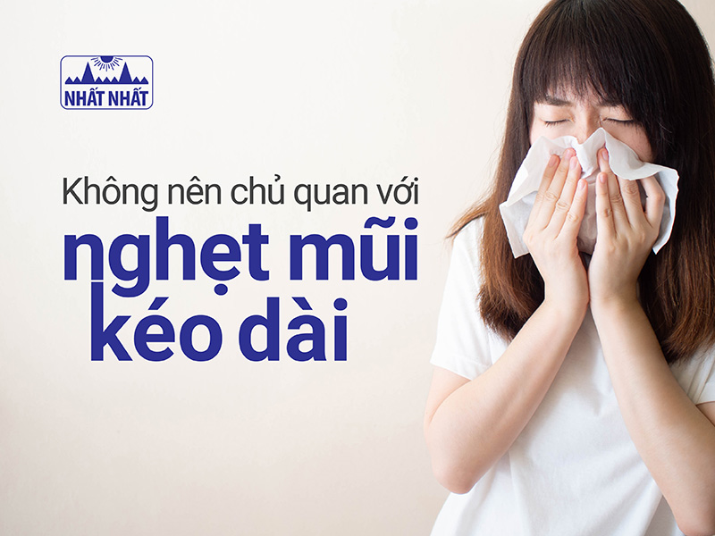 Những lý do không nên chủ quan với nghẹt mũi kéo dài