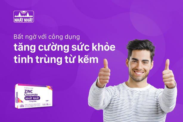 Bất ngờ với công dụng tăng cường sức khỏe tinh trùng từ kẽm