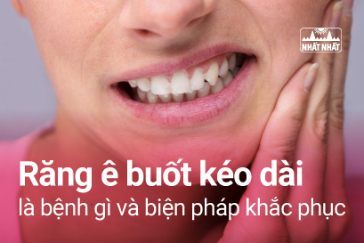 What are the causes of prolonged tooth sensitivity (răng ê buốt kéo dài)?