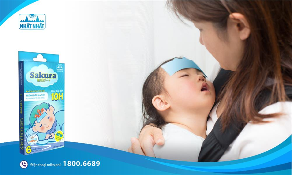 Cách hạ sốt nhanh ở trẻ em an toàn mà hiệu quả