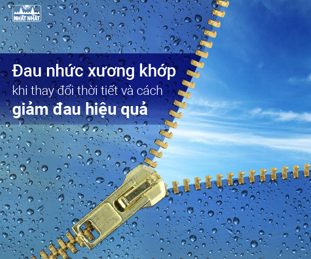 Đau nhức xương khớp khi thay đổi thời tiết và cách giảm đau hiệu quả
