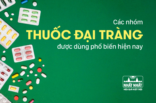 Các nhóm thuốc đại tràng được dùng phổ biến hiện nay