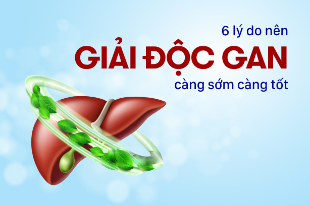 Giải đáp: 6 lý do nên giải độc gan càng sớm càng tốt