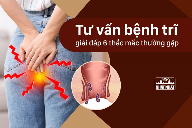 Tư vấn bệnh trĩ, giải đáp 6 thắc mắc thường gặp