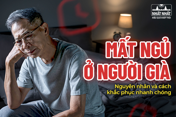 Mất ngủ ở người già: Nguyên nhân và cách khắc phục nhanh chóng