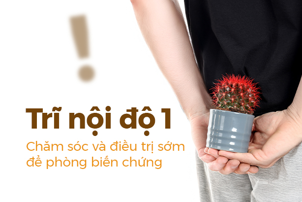 Trĩ nội độ 1 – Chăm sóc và điều trị sớm để phòng biến chứng