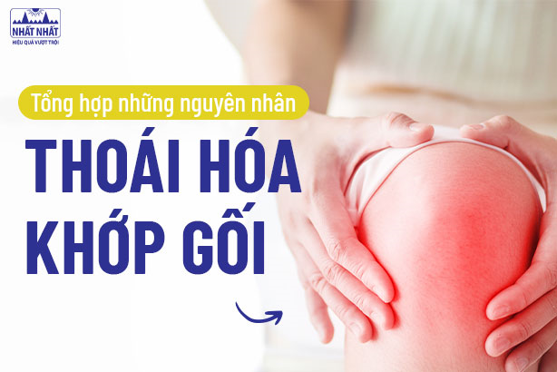 Tổng hợp những nguyên nhân thoái hóa khớp gối 