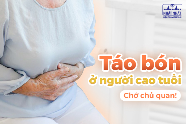 Táo bón ở người cao tuổi: Chớ chủ quan!