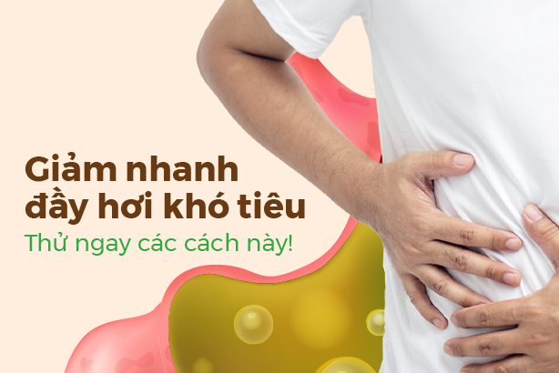 Giảm nhanh đầy hơi khó tiêu: Thử ngay các cách này!