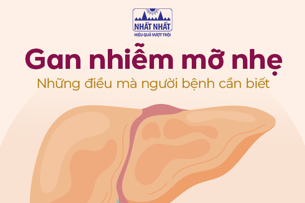 Gan nhiễm mỡ nhẹ: Những điều mà người bệnh cần biết