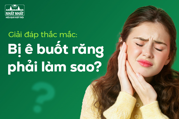 Giải đáp thắc mắc: Bị ê buốt răng phải làm sao?