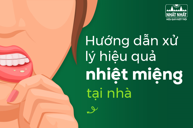 Hướng dẫn xử lý nhiệt miệng hiệu quả tại nhà