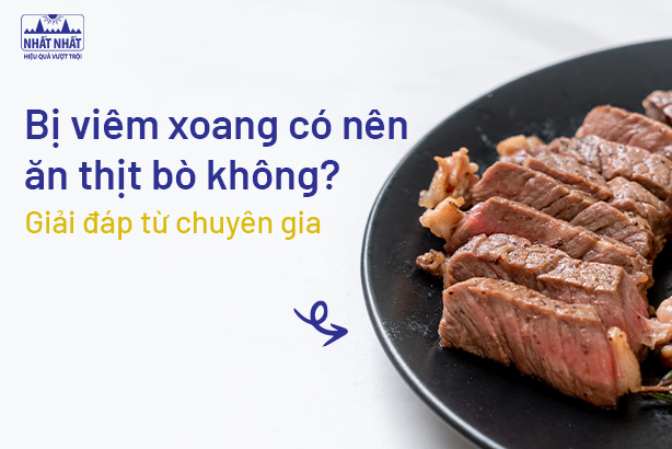 Bị viêm xoang có nên ăn thịt bò không? Giải đáp từ chuyên gia