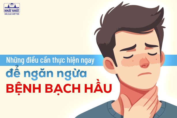 Những điều cần thực hiện ngay để ngăn ngừa bệnh bạch hầu 