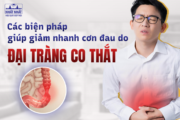 Các biện pháp giúp giảm nhanh cơn đau do đại tràng co thắt