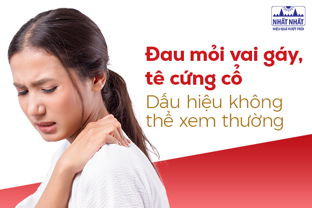 Đau mỏi vai gáy, tê cứng cổ - Dấu hiệu không thể xem thường