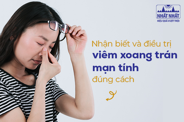 Nhận biết và điều trị viêm xoang trán mạn tính đúng cách