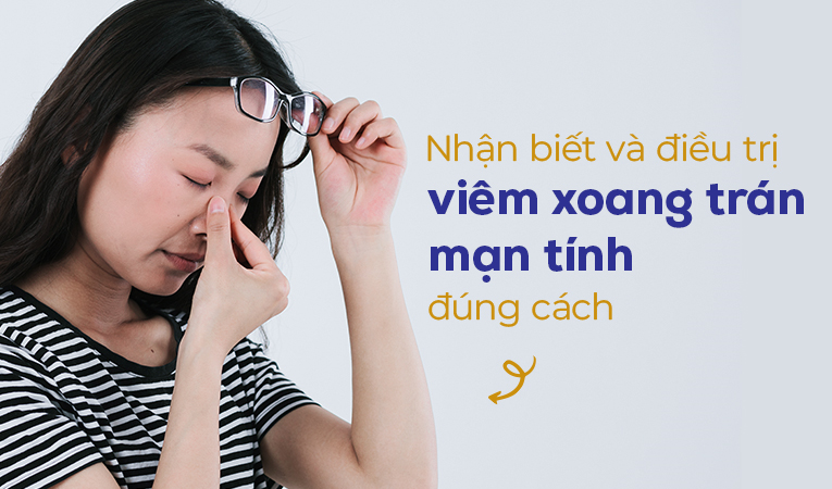 Nhận biết và điều trị viêm xoang trán mạn tính đúng cách