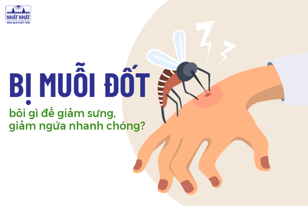 Con bị muỗi đốt bôi gì để giảm sưng, giảm ngứa nhanh chóng?