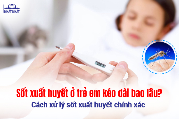Sốt xuất huyết ở trẻ em kéo dài bao lâu – Cách xử lý sốt xuất huyết chính xác