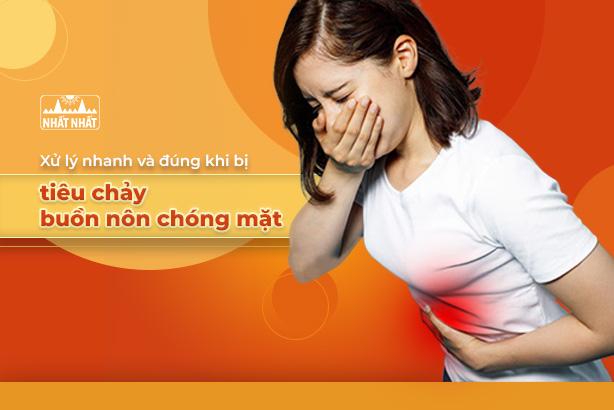 Những phương pháp tự nhiên nào có thể làm giảm các triệu chứng chóng mặt buồn nôn đau bụng và tiêu chảy?
