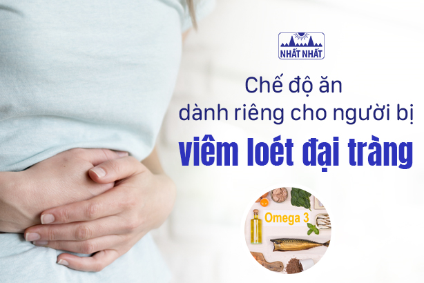 Chế độ ăn dành riêng cho người bị viêm loét đại tràng