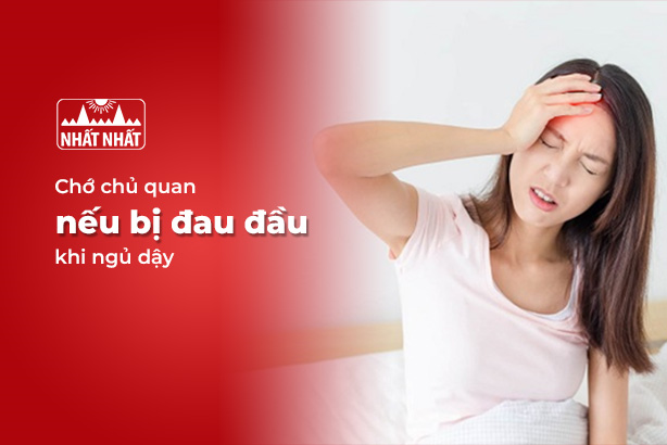 Có phương pháp nào để giảm thiểu đau nửa đầu bên trái khi ngủ dậy?
