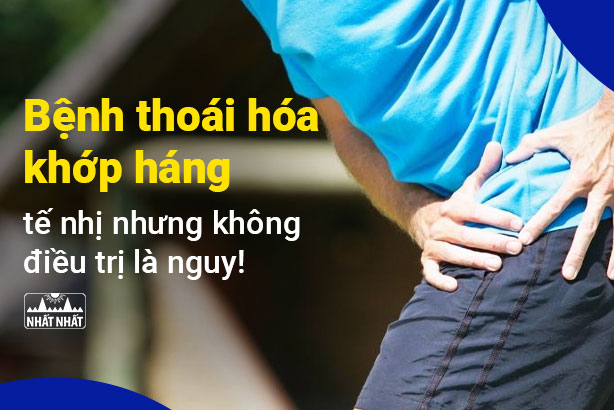 Bệnh thoái hóa khớp háng: tế nhị nhưng không điều trị là nguy!