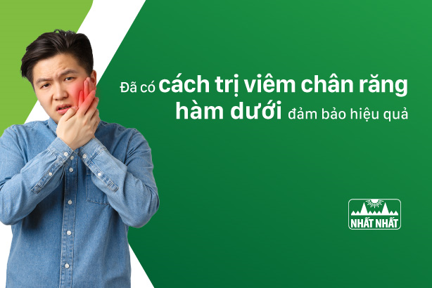 Đã có cách trị viêm chân răng hàm dưới đảm bảo hiệu quả
