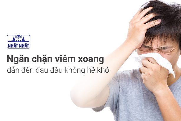 Ngăn chặn viêm xoang dẫn đến đau đầu không hề khó!