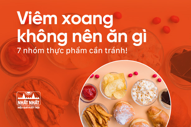 Viêm xoang không nên ăn gì: 7 nhóm thực phẩm cần tránh!