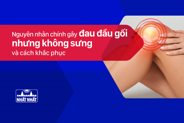 Nguyên nhân chính gây đau đầu gối nhưng không sưng và cách khắc phục