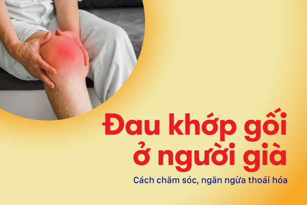 Đau khớp gối ở người già: Cách chăm sóc, ngăn ngừa thoái hóa