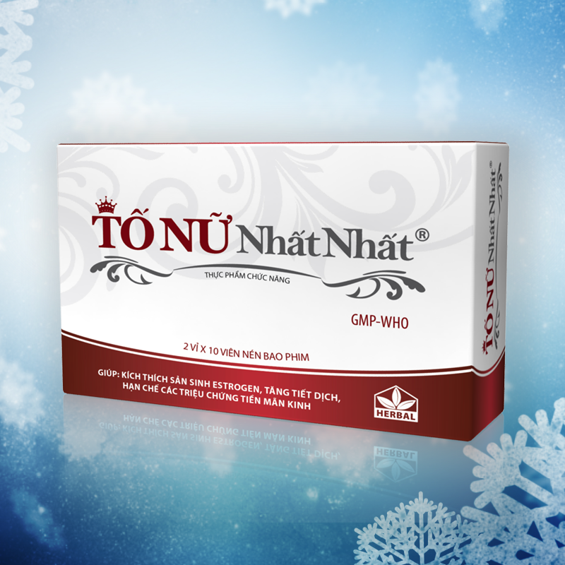 Bài thuốc Tố Nữ Nhất Nhất Đông y thế hệ 2 trị bốc hỏa, mất ngủ, khô hạn, da khô nhăn, tóc gẫy rụng