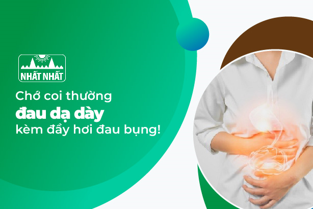 Chớ coi thường cơn đau dạ dày kèm đầy hơi đau bụng!
