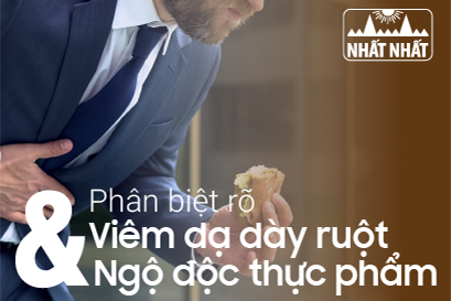 Viêm dạ dày ruột và ngộ độc thực phẩm: Điều trị đúng cần phân biệt rõ