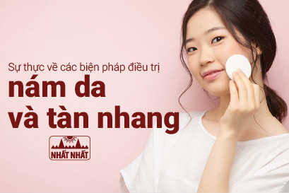 Sự thực về các biện pháp điều trị nám da và tàn nhang 