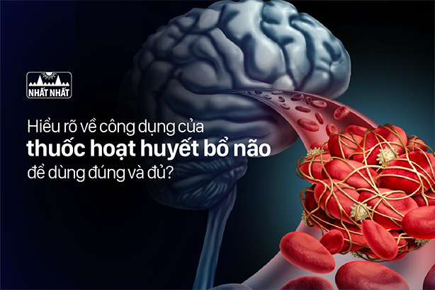 Hiểu rõ về công dụng của thuốc hoạt huyết bổ não để dùng đúng và đủ