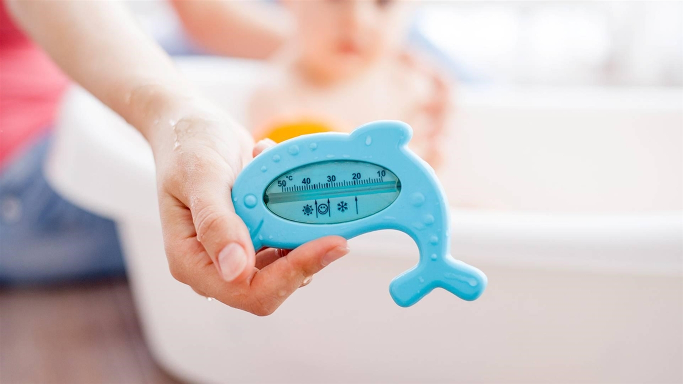 Nhiệt độ nước tắm cần duy trì ổn định trong suốt thời gian tắm
