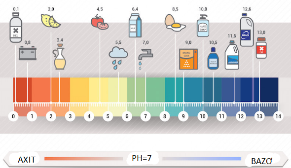 kiểm tra độ pH sữa rửa mặt