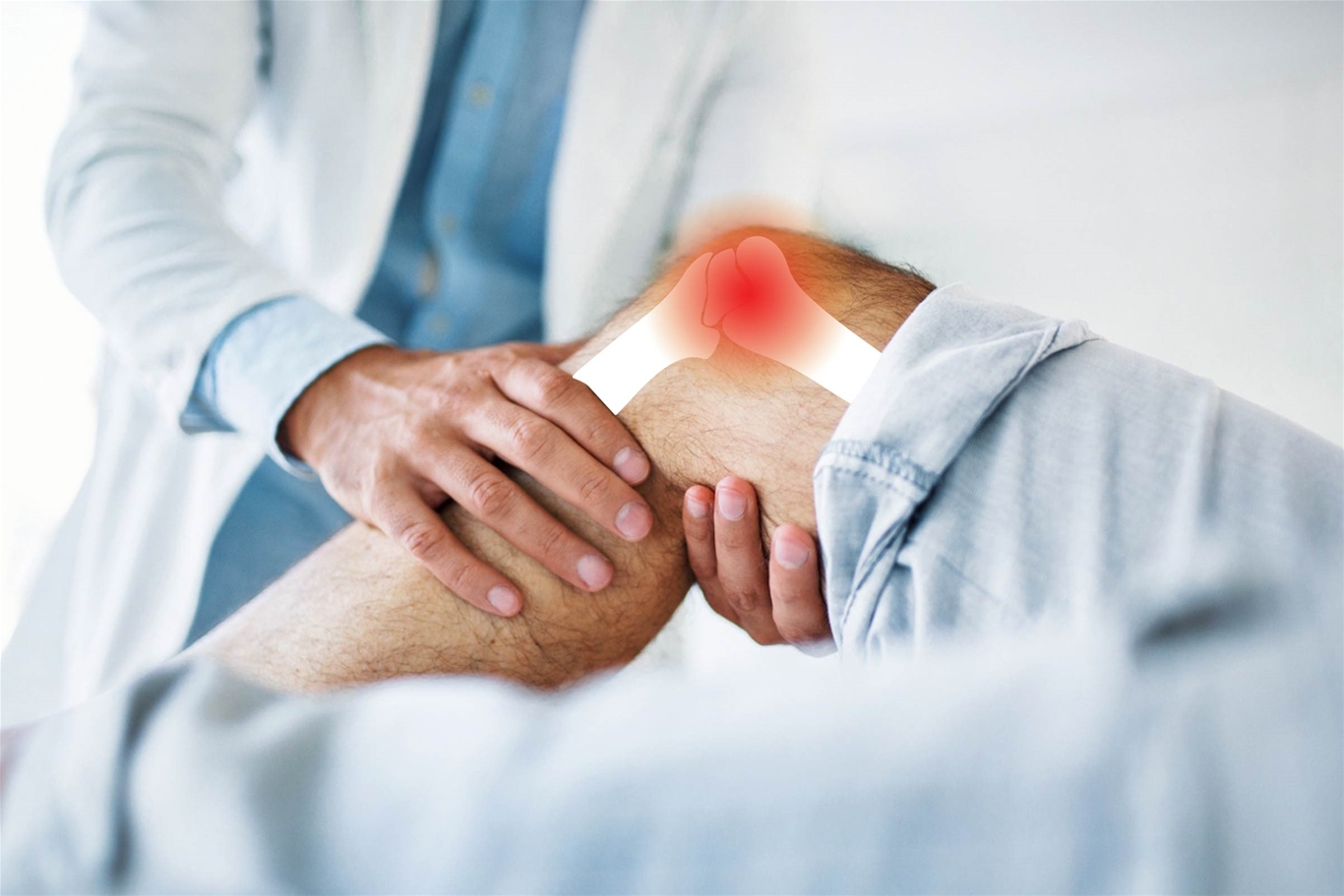 Sưng đau, nóng khớp là một trong số những triệu chứng thường gặp
