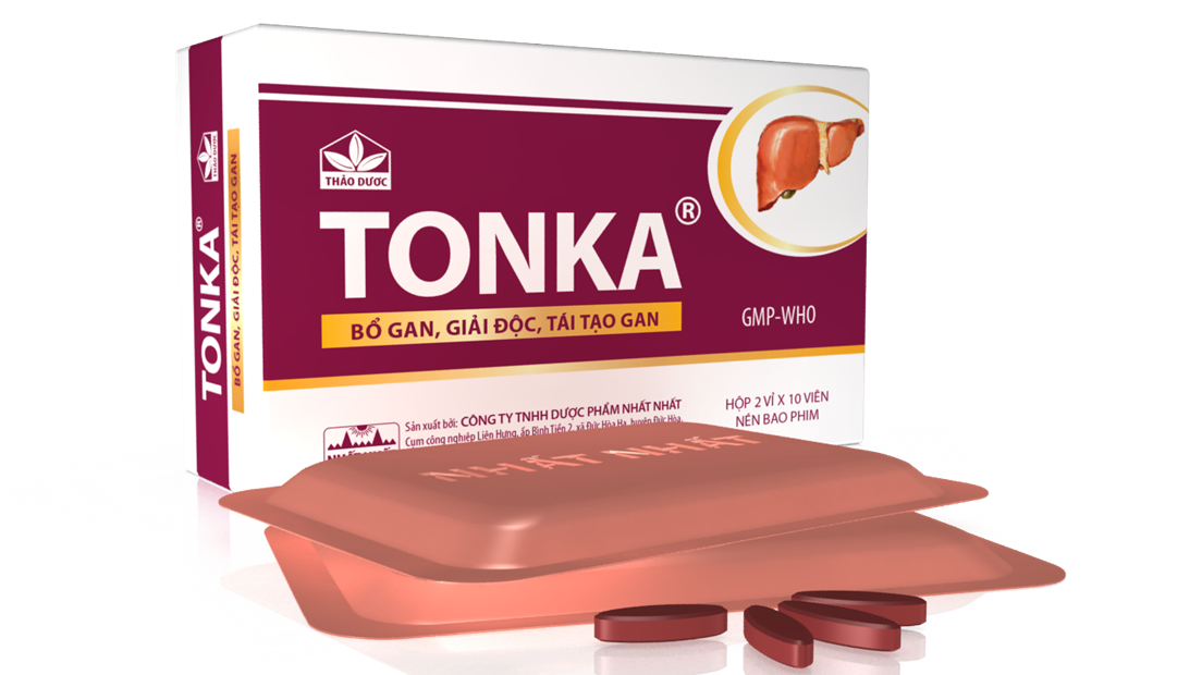 tonka-  giải độc gan sau khi uống bia rượu