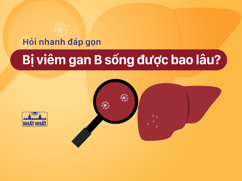 bị viêm gan b sống được bao lâu