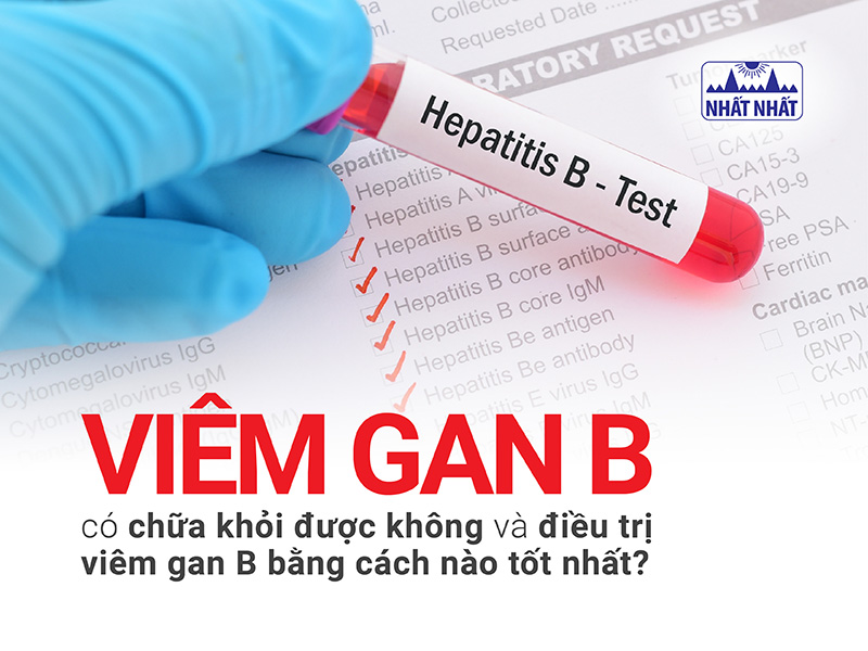 viêm gan b có chữa khỏi được không